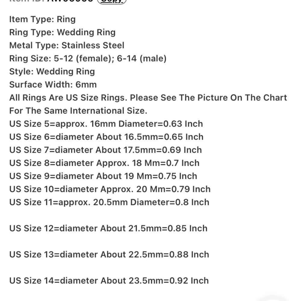Boutique - Stainless Steel Fine Fashion Men’s Wedding Engagement Ring (Gold/13)